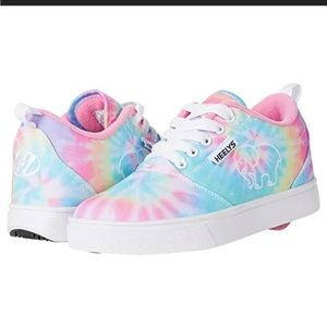 Heelys Pro 20 Ivory Ella girls tie dye skate shoes